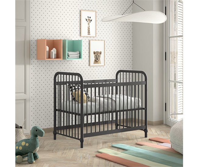 Berço Jaxx by Vipack Bronxx Preto