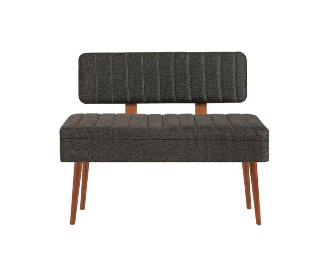 Mesa com efeito madeira Castanho