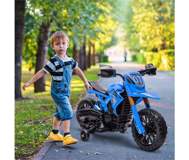 Mota Elétrica para Crianças Plástico e Metal AIYAPLAY Azul