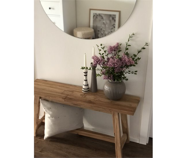 Beliani Almofada decorativa GAURA Bege