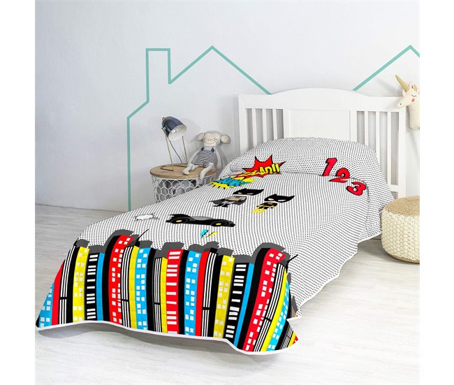 Bat Colcha Multicor