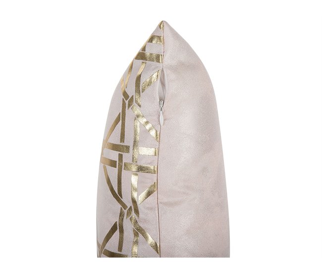 Beliani Almofada decorativa CASSIA 45x45 Cinza