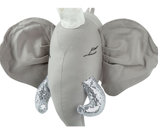 Beliani Decoração de parede TANTOR Branco/ Bege