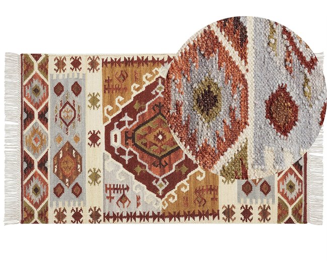 Beliani Kilim PROSHYAN 80x150 Multicor