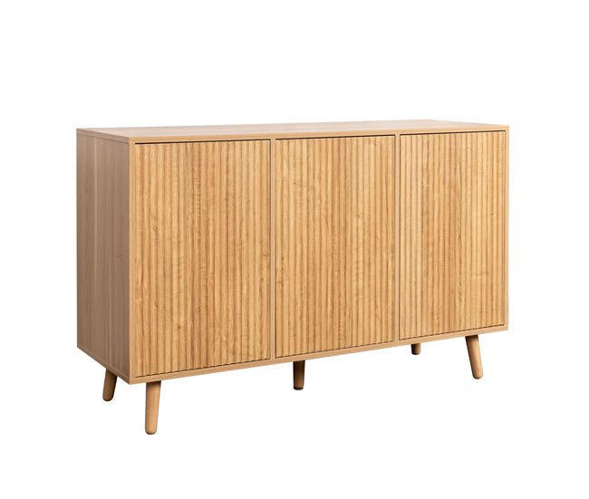 Aparador sala de estar e jantar 3 portas muebles bonitos