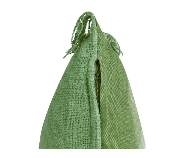 Beliani Almofada decorativa MABA Verde