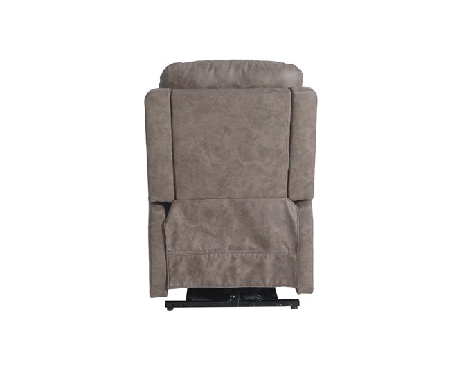 Cadeirão CORL relax elétrico LIFT UP e massagem castanho Castanho