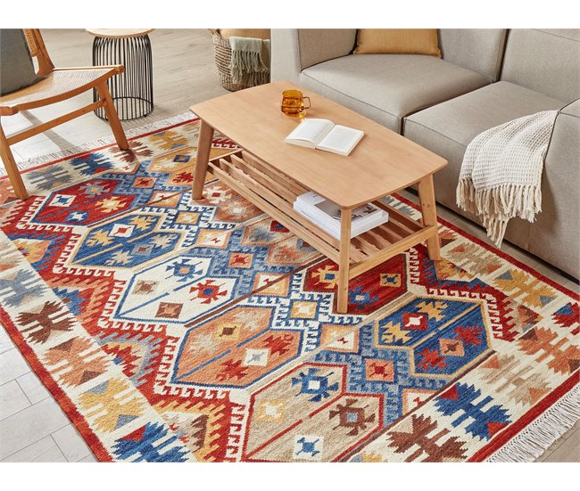 Beliani Kilim VANASHEN 160x230 Multicor