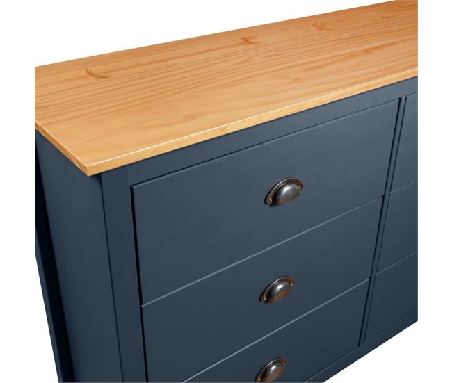 Aparador Bufete Móvel de apoio Cinza