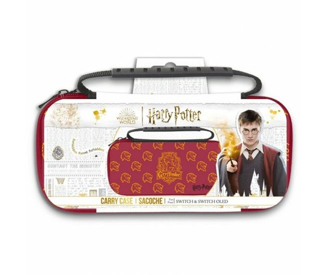 Estojo para Nintendo Switch Harry Potter Griffindor Vermelho