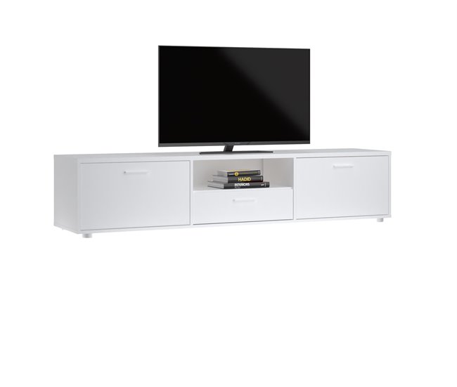 Móvel de Televisão MOKARIS 177 cm Branco