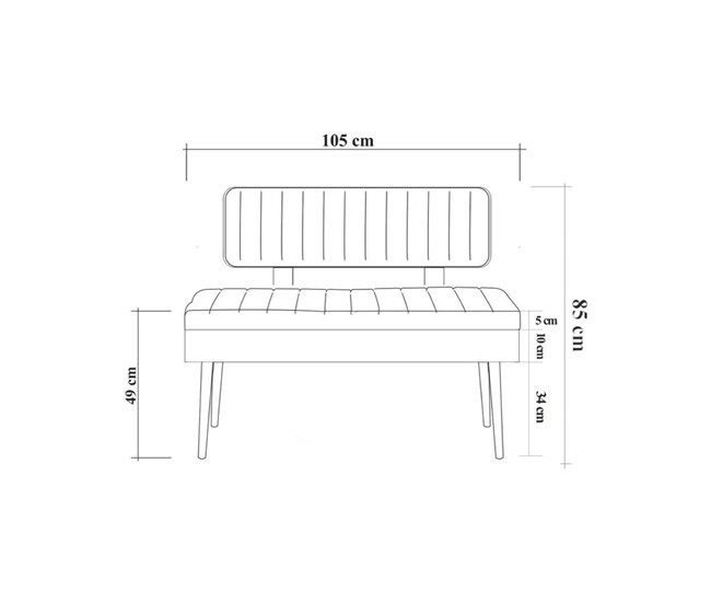 Mesa com efeito madeira Castanho