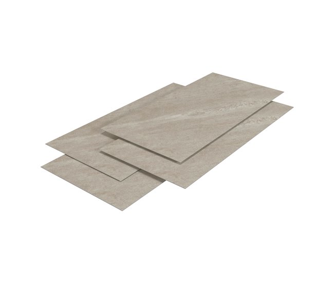 Revestimento de parede Bladel 12 painéis PVC Castanho
