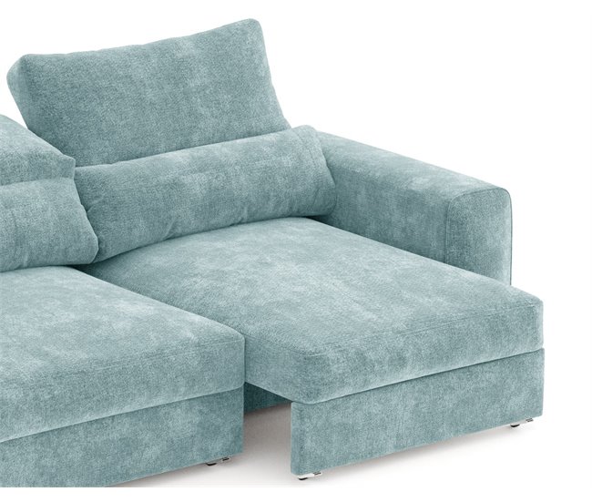 Sofá conversível em cama LANDON Verde