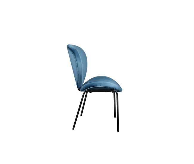 Conjunto de 2 cadeiras de jantar TULIPA  Azul