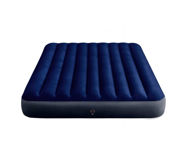 Colchão inflável duplo INTEX 152x203x25 cm Azul