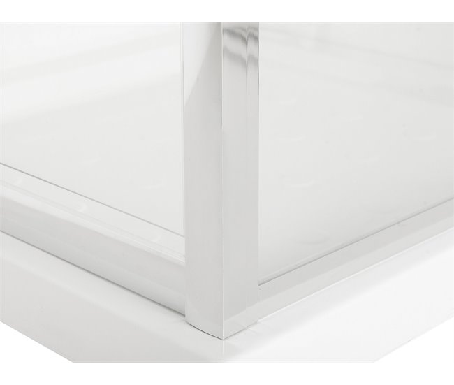 Beliani Cabine de duche DARLI Transparente