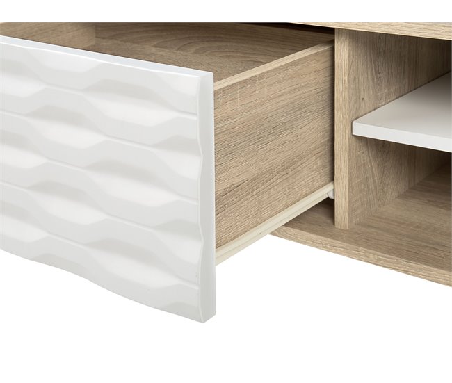 Beliani Mesa de jantar TACOMA 60x120 Castanho