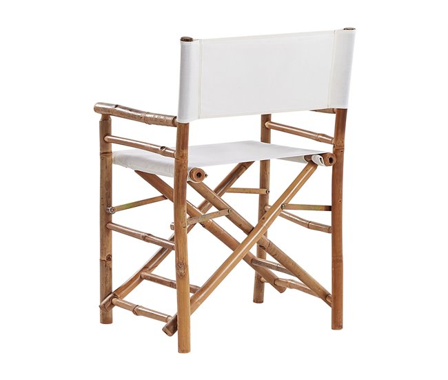 Beliani Conjunto de balcón MOLISE Branco/ Bege