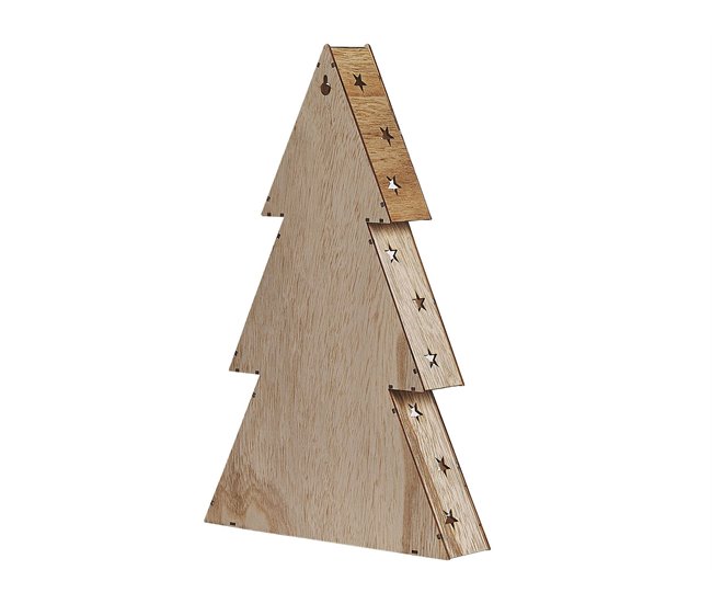 Beliani Figura decorativa JUVA Castanho
