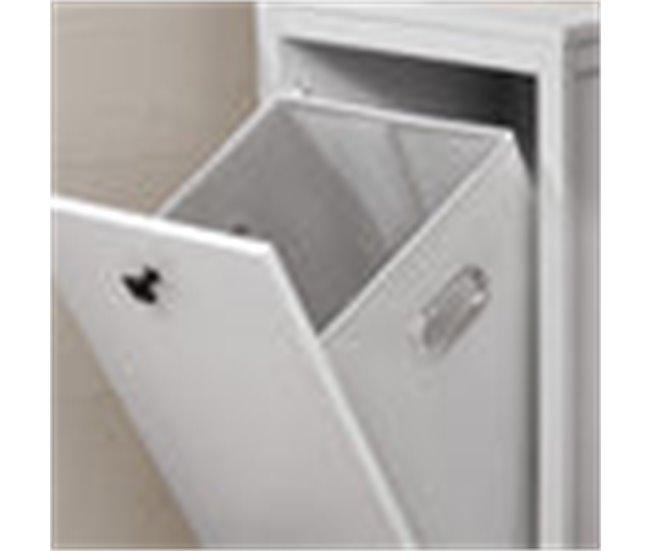 Armário para lavandaria, BZR96-W SoBuy PT Branco
