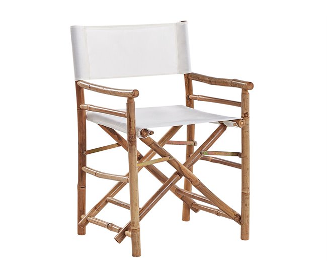 Beliani Conjunto de balcón MOLISE Branco/ Bege