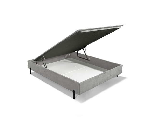 Sommier estofado com pés em L VIENA HILDING 