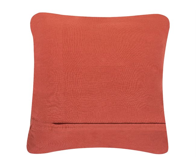 Beliani Almofada decorativa AKKOY Laranja