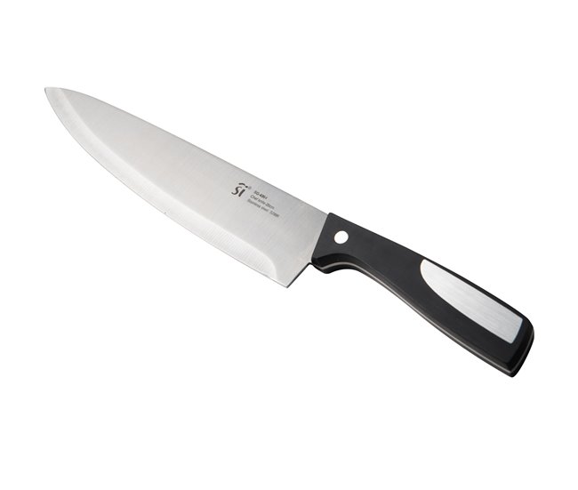 Faca de cozinha 20 cm marca SAN IGNACIO Preto/ Inox