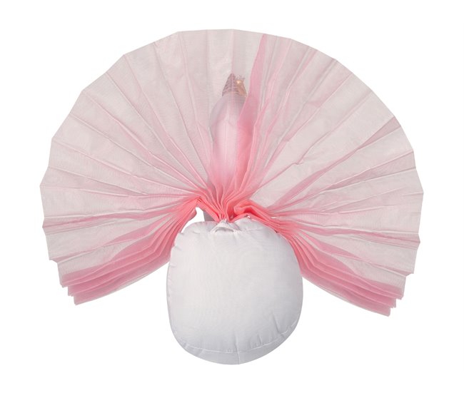 Beliani Decoração de parede ODETTA Branco/ Bege