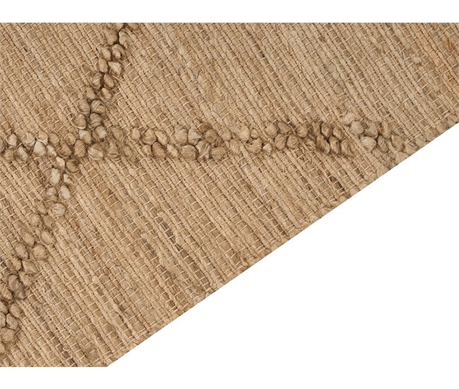 Beliani Entrelaçado HANDERE 160x230 Bege