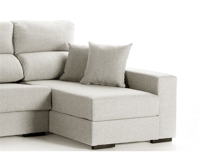 Chaise longue LUCIA IV Cinza Claro