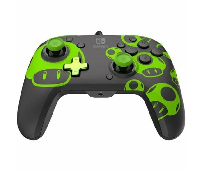 Comando Rematch Gamepad 1Up Preto