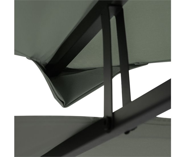 Cobertura de Substituição para Pérgola Poliéster Outsunny 400x300 Cinza