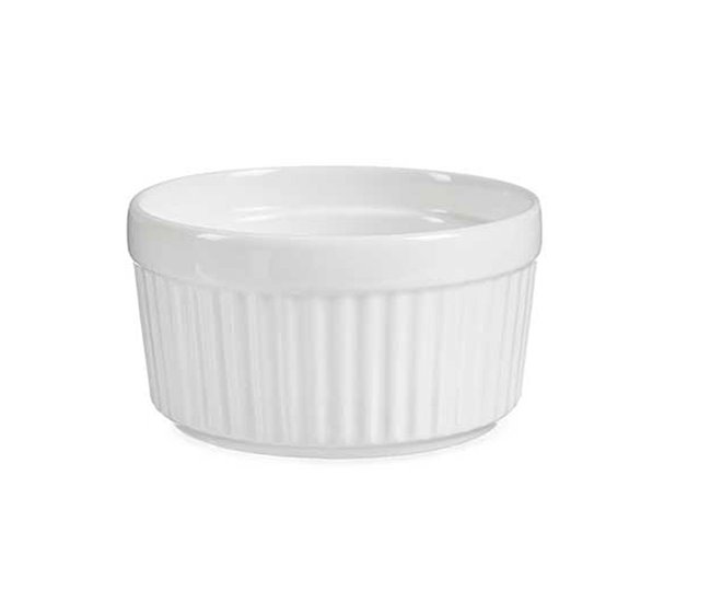 Conjunto de 3 taças redondas + prateleira coleção VESSIA Branco