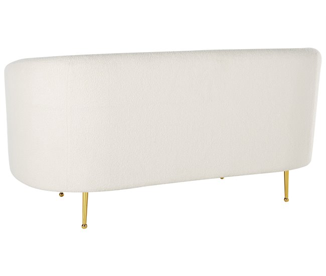 Beliani Conjunto de sofás LOEN Branco