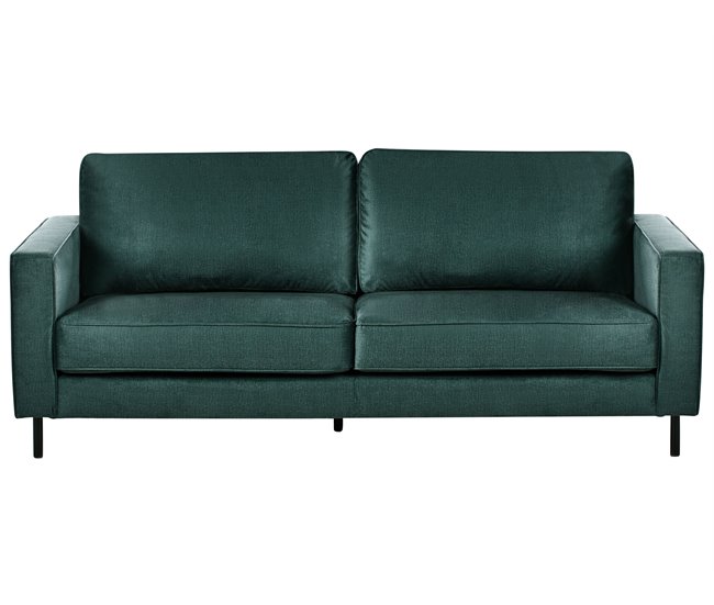 Beliani Conjunto de sofás SAVALEN Verde Escuro