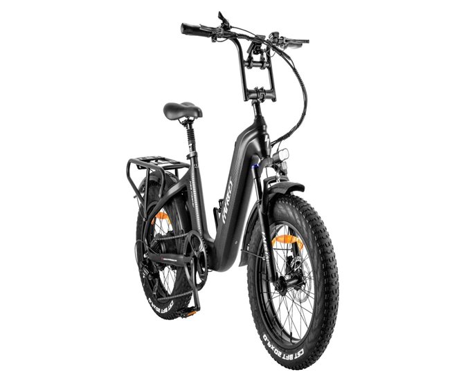 FAFREES F20 Master - Bicicleta Elétrica 500W 1080WH 110KM Autonomia Preto