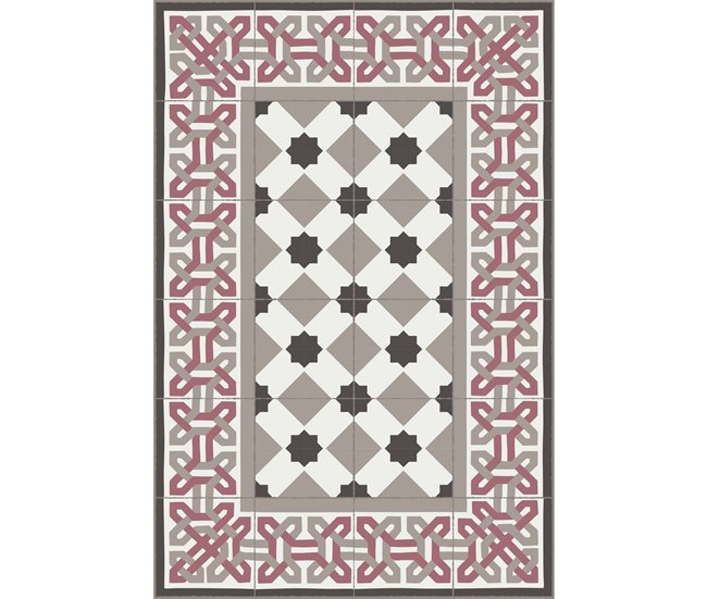 Alfombra CAMELOT 120x120 Multicor