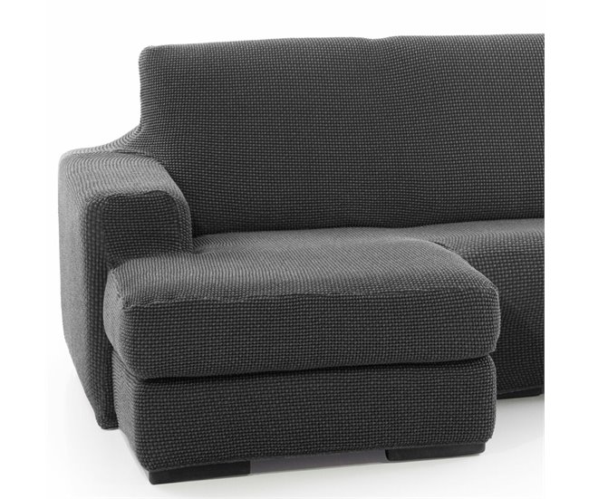 Cobertura para chaise longue com braço esquerdo curto NIAGARA Cinza Escuro