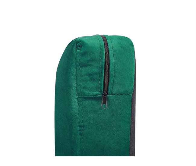 Beliani Revestimento de poltrona BERNES Verde