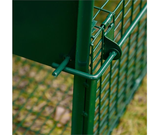 Armadilha para Animais Vivos Aço Outsunny Verde