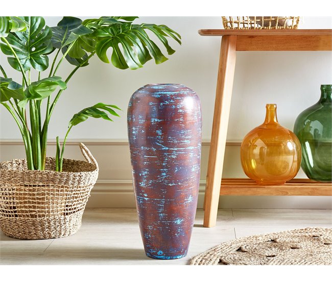 Beliani Jarro decorativo DOJRAN Castanho