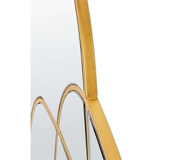 Beliani Espelho TAILLY 99x2 Dourado