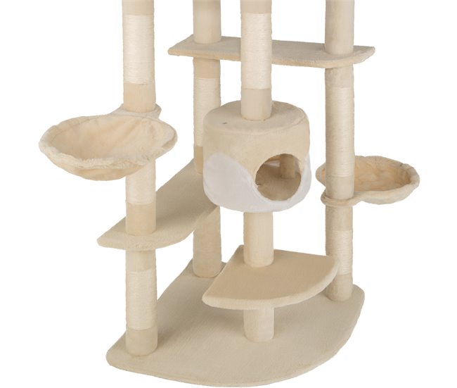 Árvore para gatos Bege
