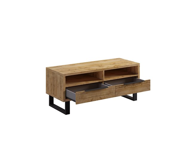 Suporte para TV com 2 gavetas 124 cm Eden Madeira