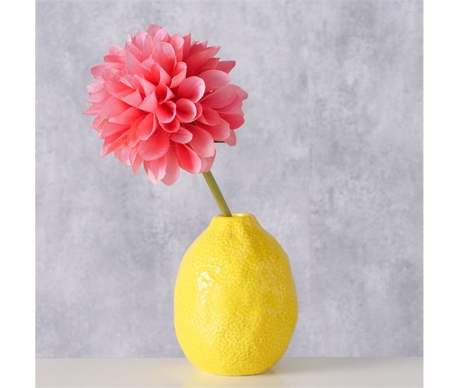 Vaso decorativo ZITRONELLA 12cm marca BOLTZE Amarelo