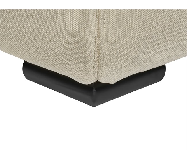 Beliani Cama de água Poliéster ROISEL 181x226 Creme