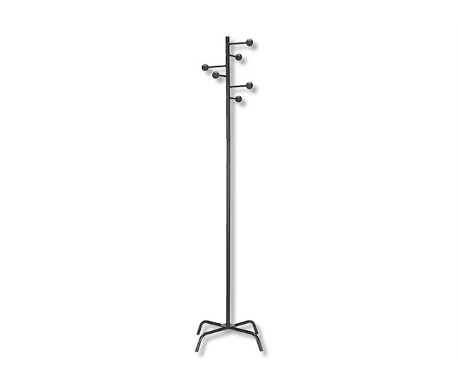 Cabide de pé TOMMY 177 cm preto Preto