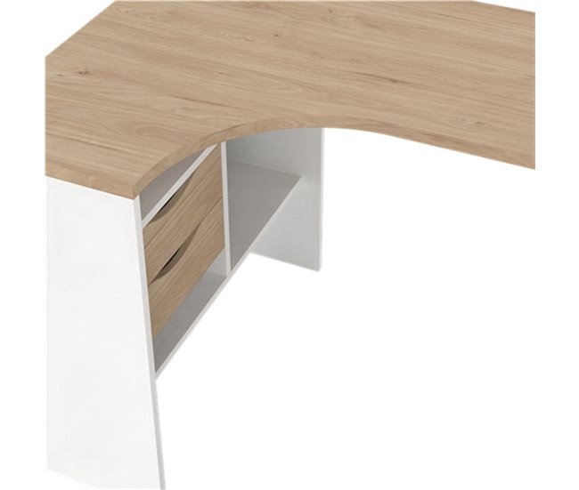 Secretária de escritório ACTION PLUS 2 Branco